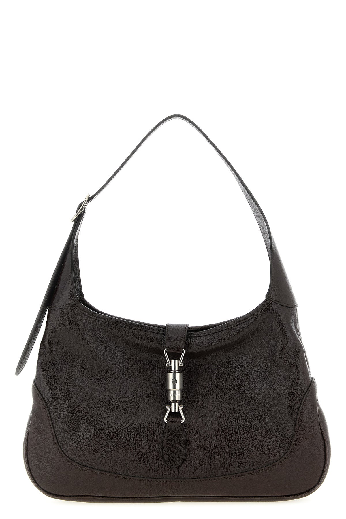 GUCCI OS gucci jackie 1961 shoulder bag in hand-aged hammered leather to create a vinta