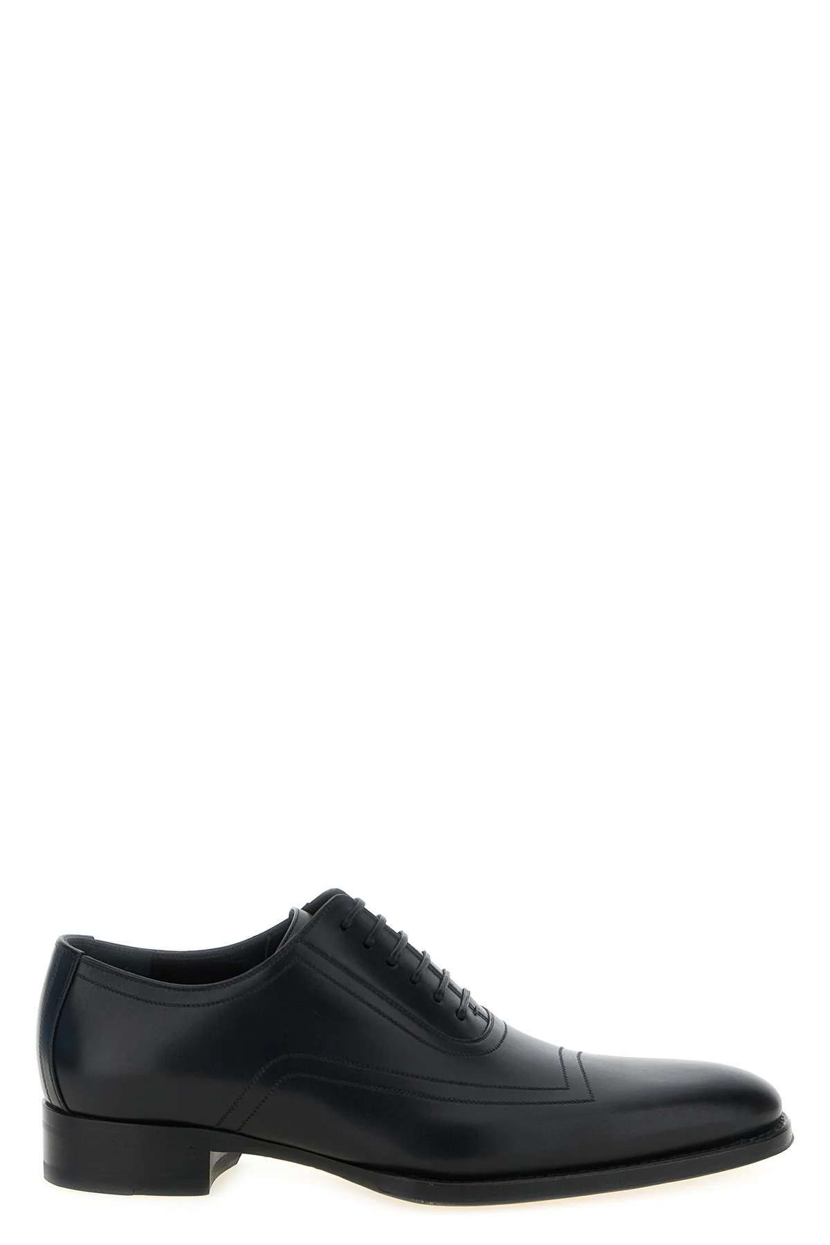 GUCCI 9 leather lace-up shoes