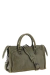 the balenciaga le city s handbag stands out for its structured silhouette in f