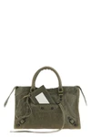 the balenciaga le city s handbag stands out for its structured silhouette in f