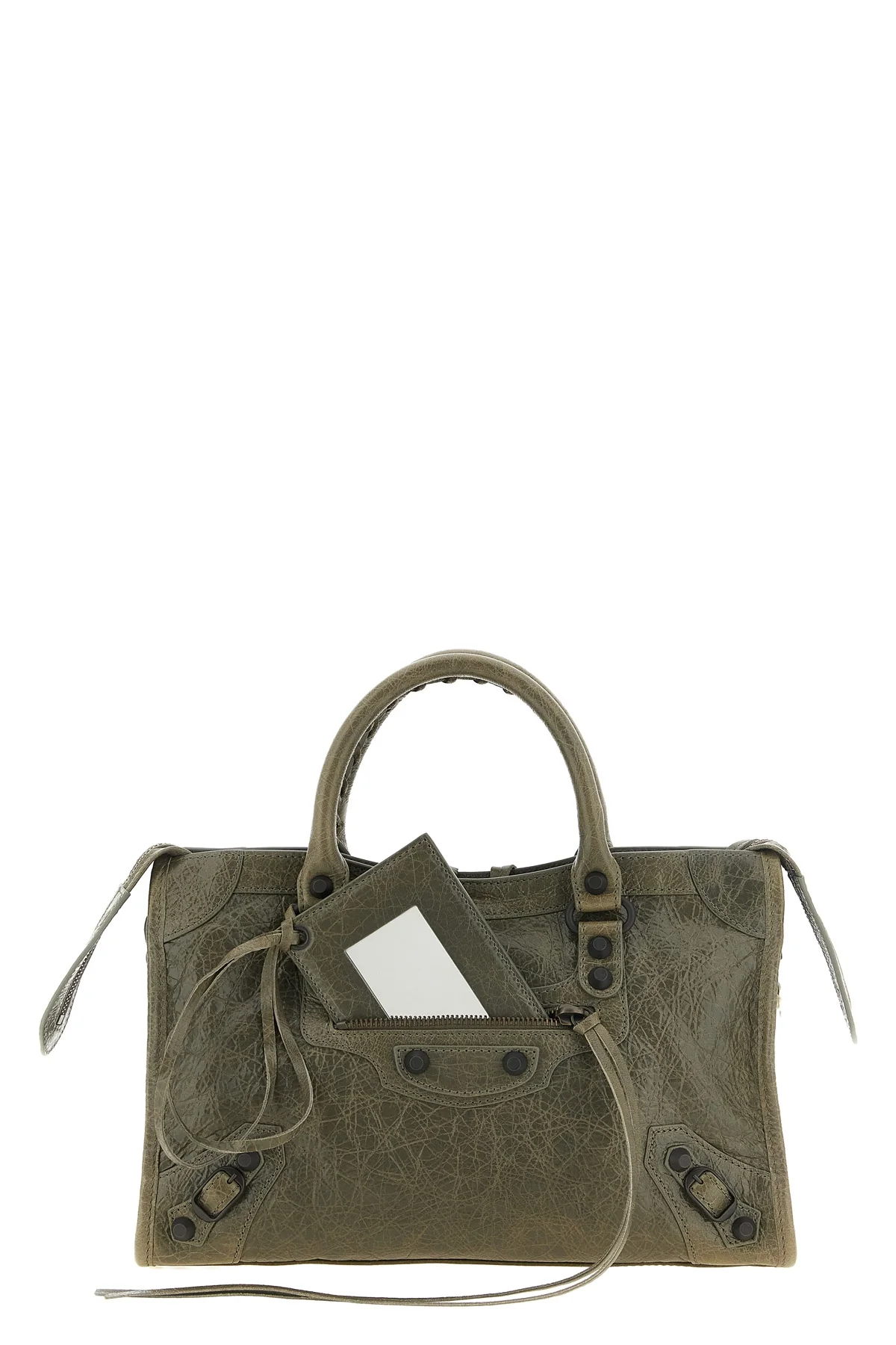 the balenciaga le city s handbag stands out for its structured silhouette in f