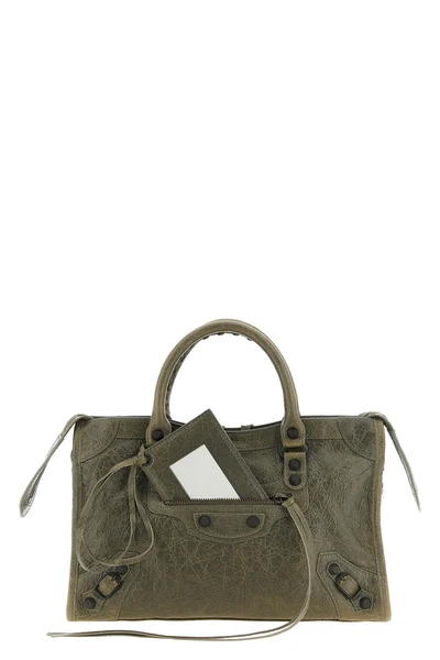 the balenciaga le city s handbag stands out for its structured silhouette in f