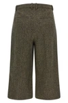 saint laurent culotte pants in wool and silk blend redefine the codes of contemp