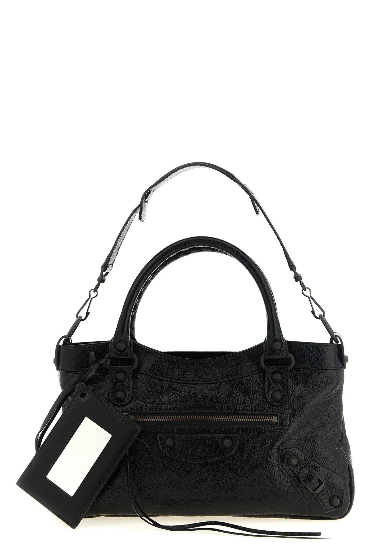 the balenciaga le city first handbag and shoulder bag is made of high-quality ar