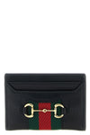 web horsebit gucci leather cardholder