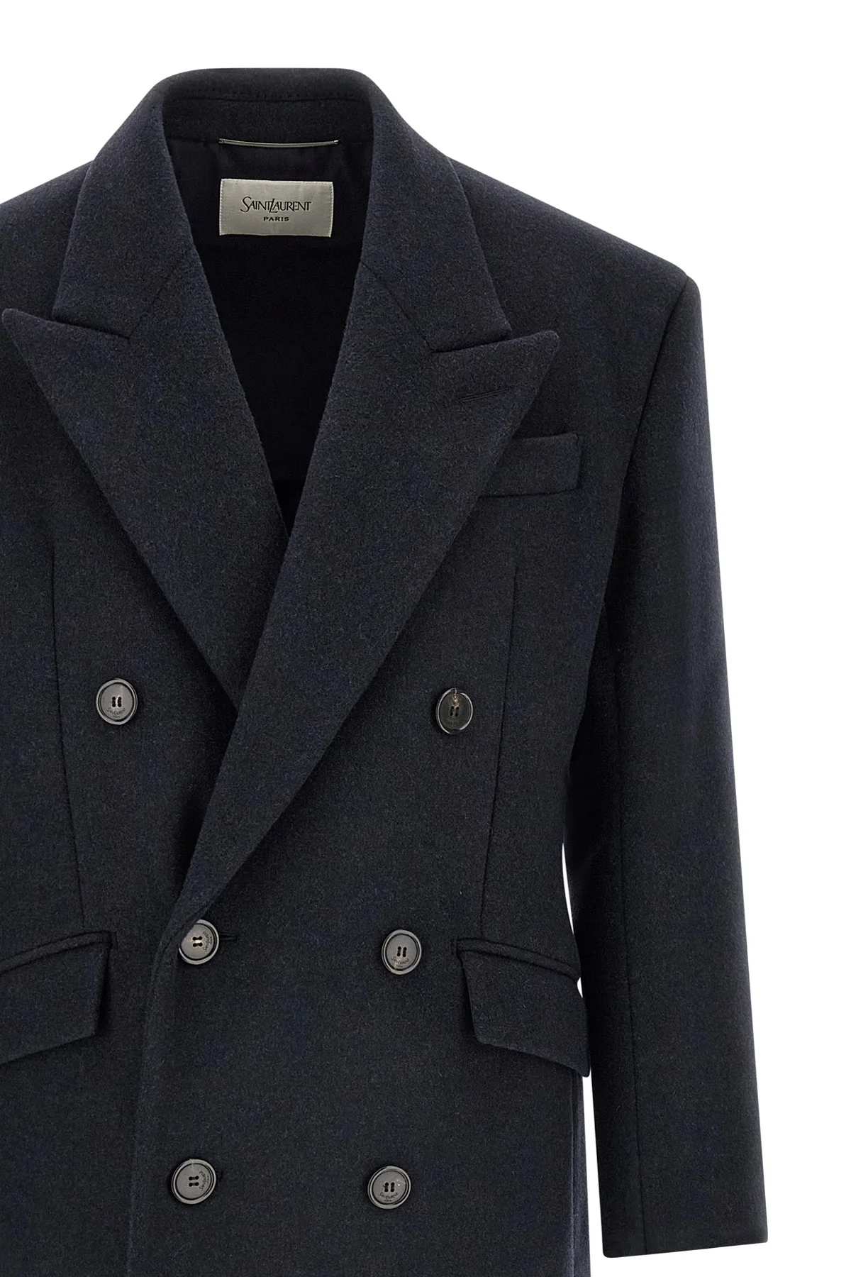 the saint laurent long coat