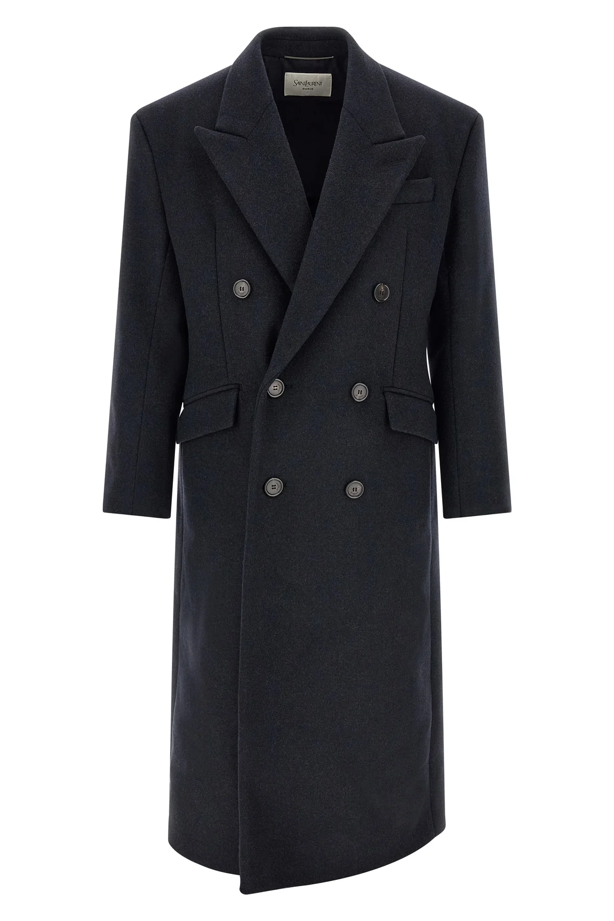 the saint laurent long coat