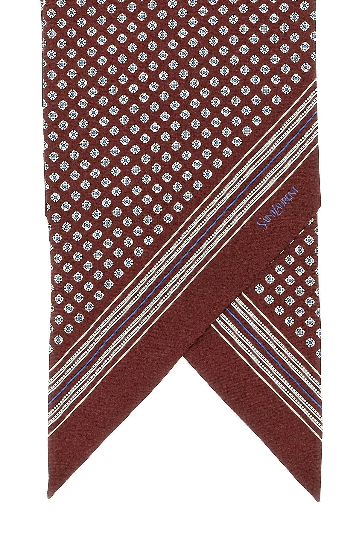 SAINT LAURENT OS the saint laurent lavallière scarf