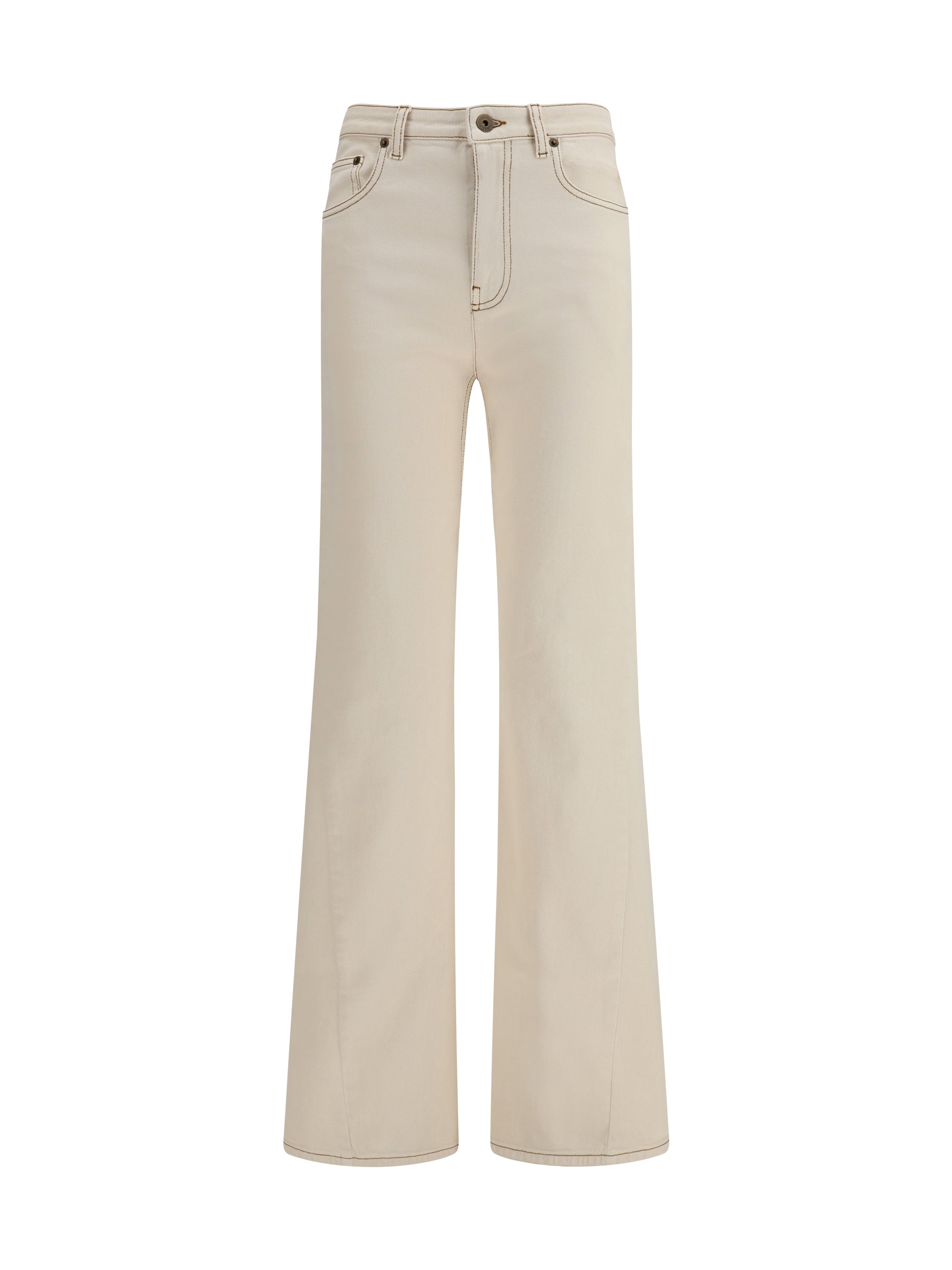 BURBERRY 26 high-waisted bootcut jeans