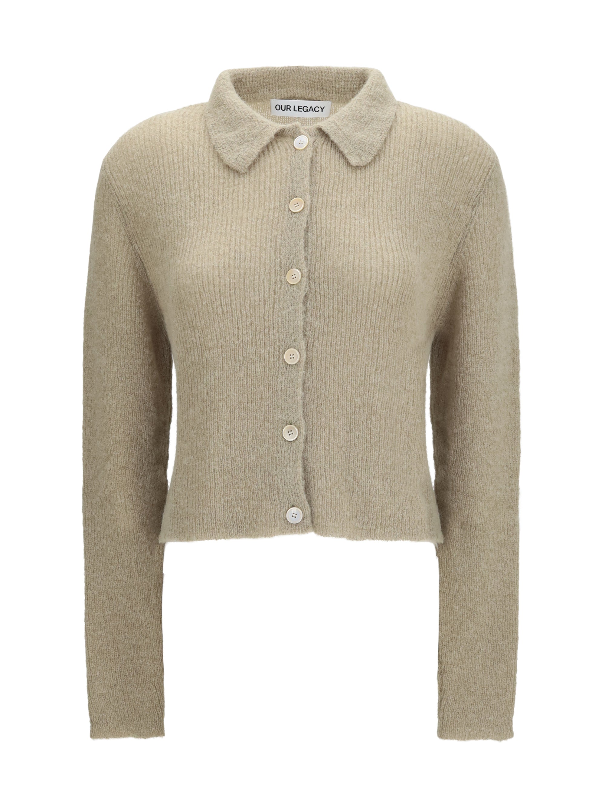 OUR LEGACY 36 polo collar sweater with buttons