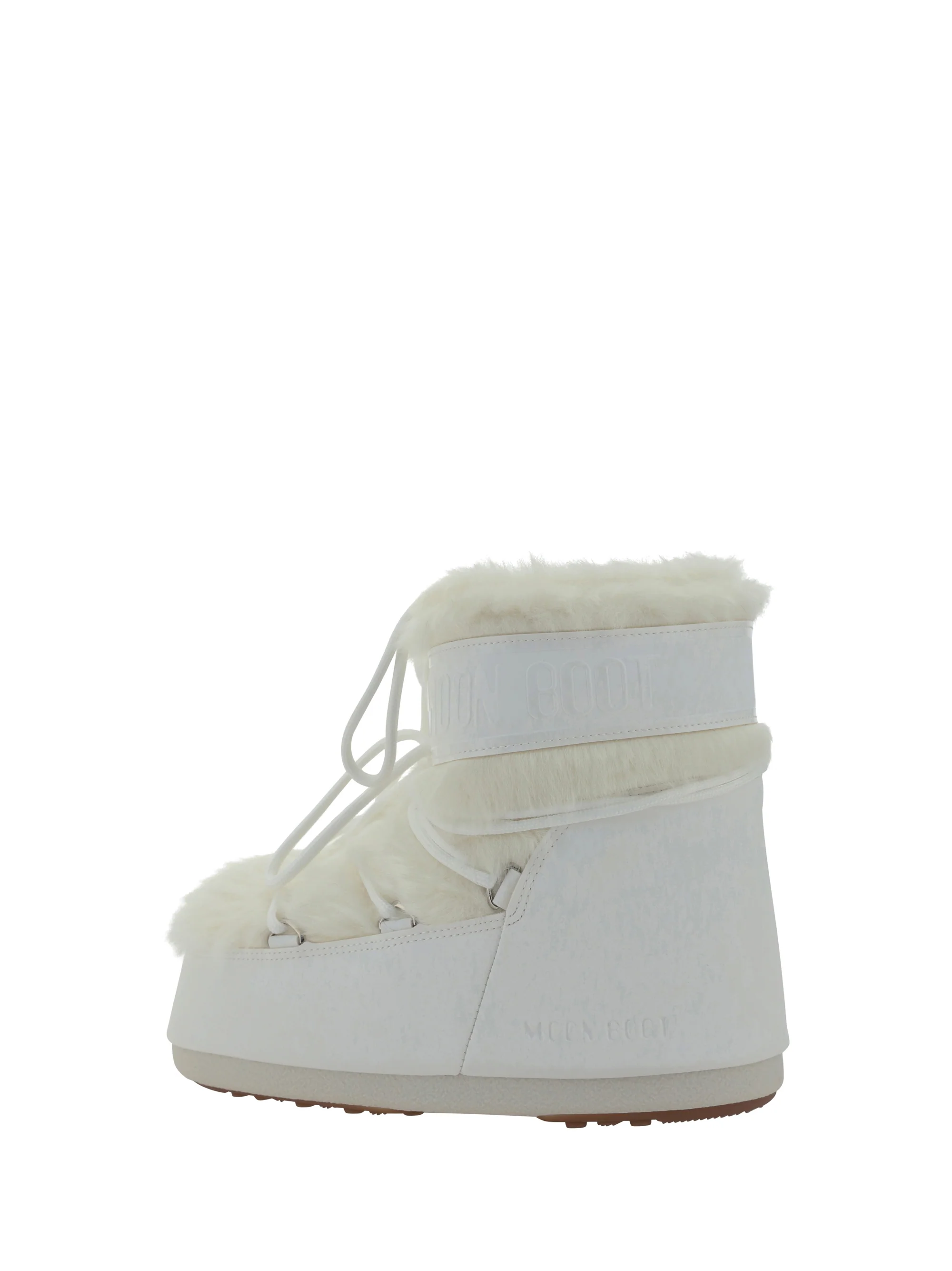 icon low faux fur boots