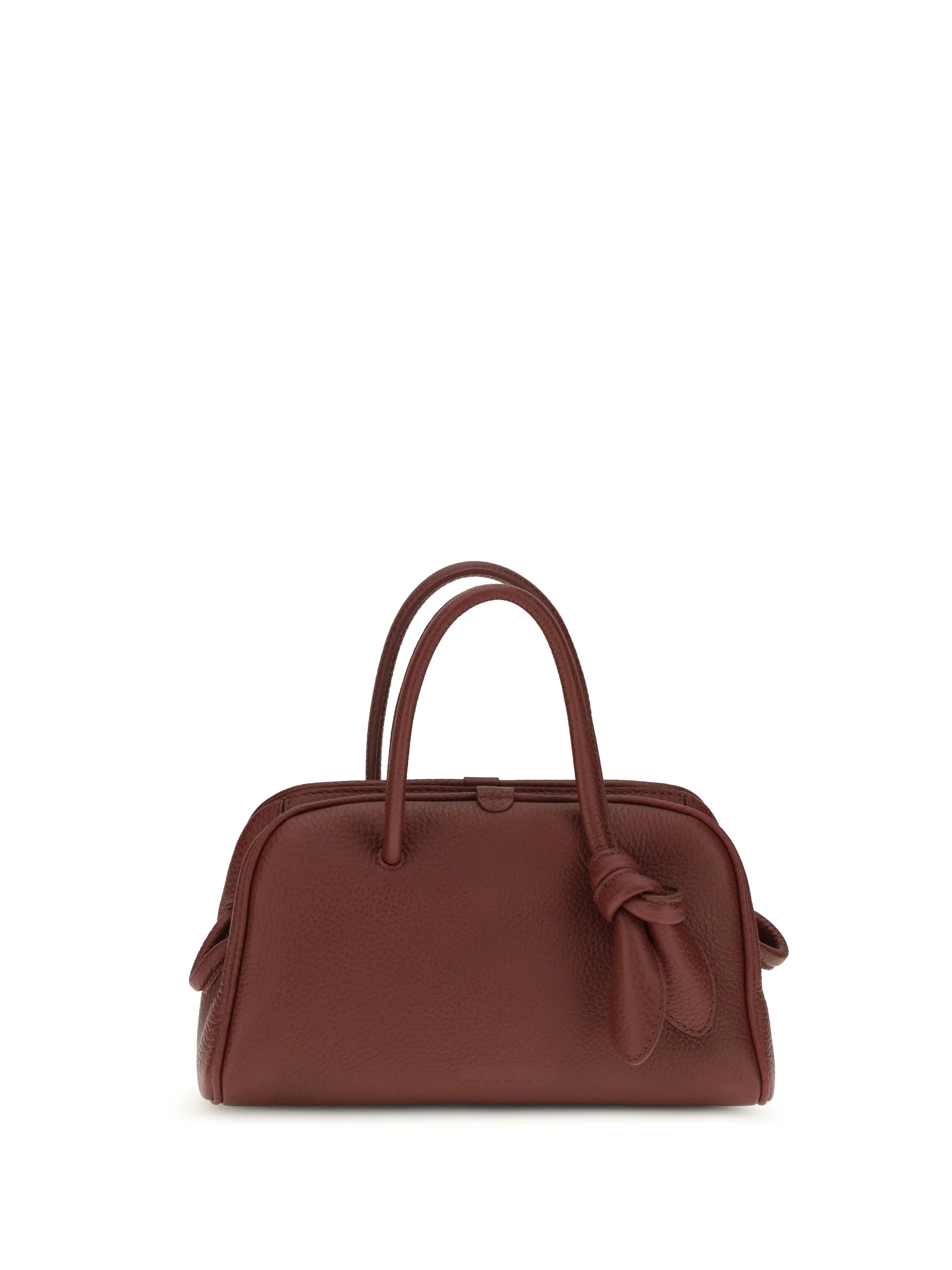 JACQUEMUS OS le petit turismo leather top handle bag