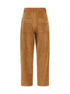 straight-leg corduroy pants