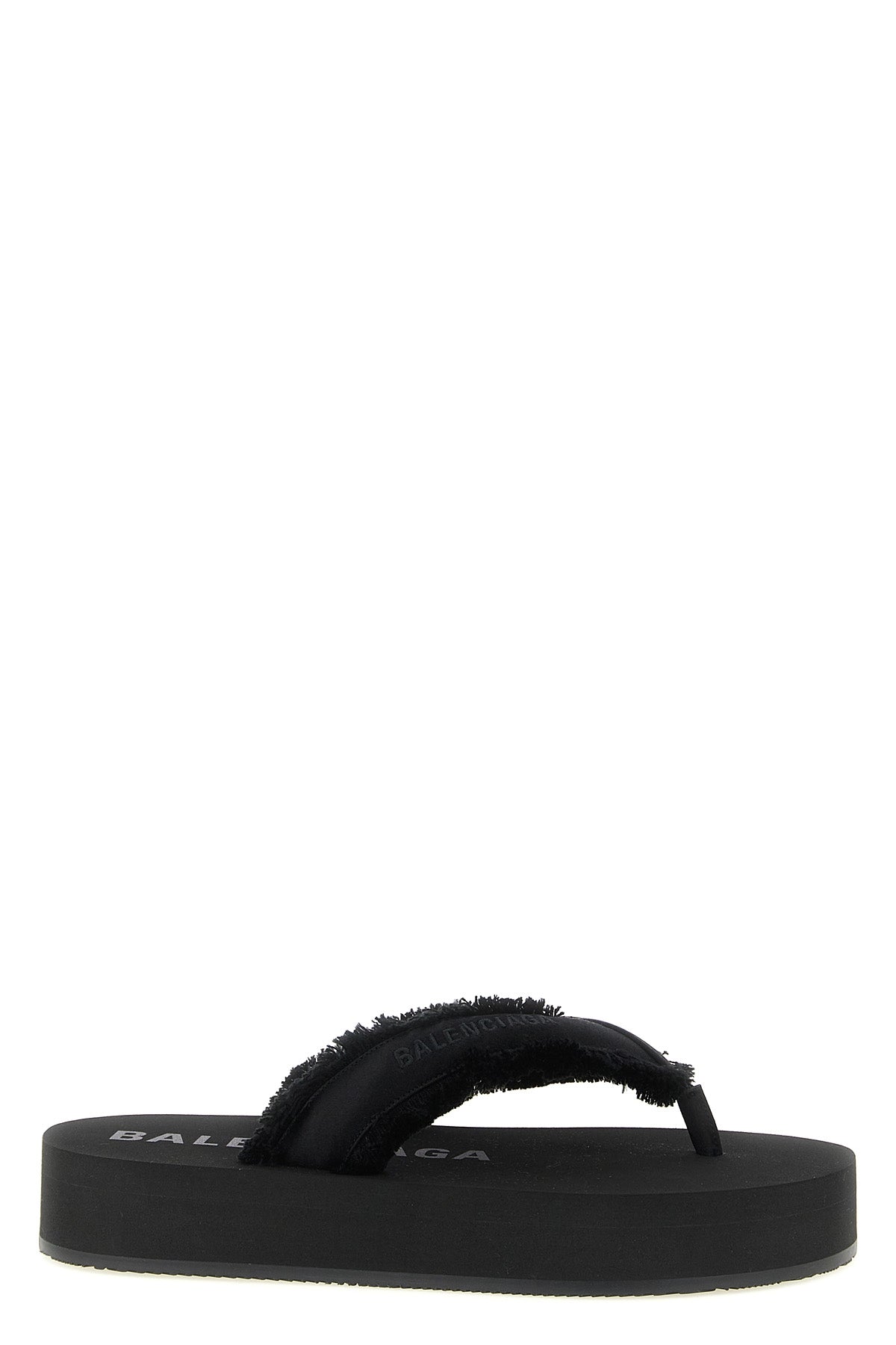 BALENCIAGA 36 jet lag brushed satin sandals
