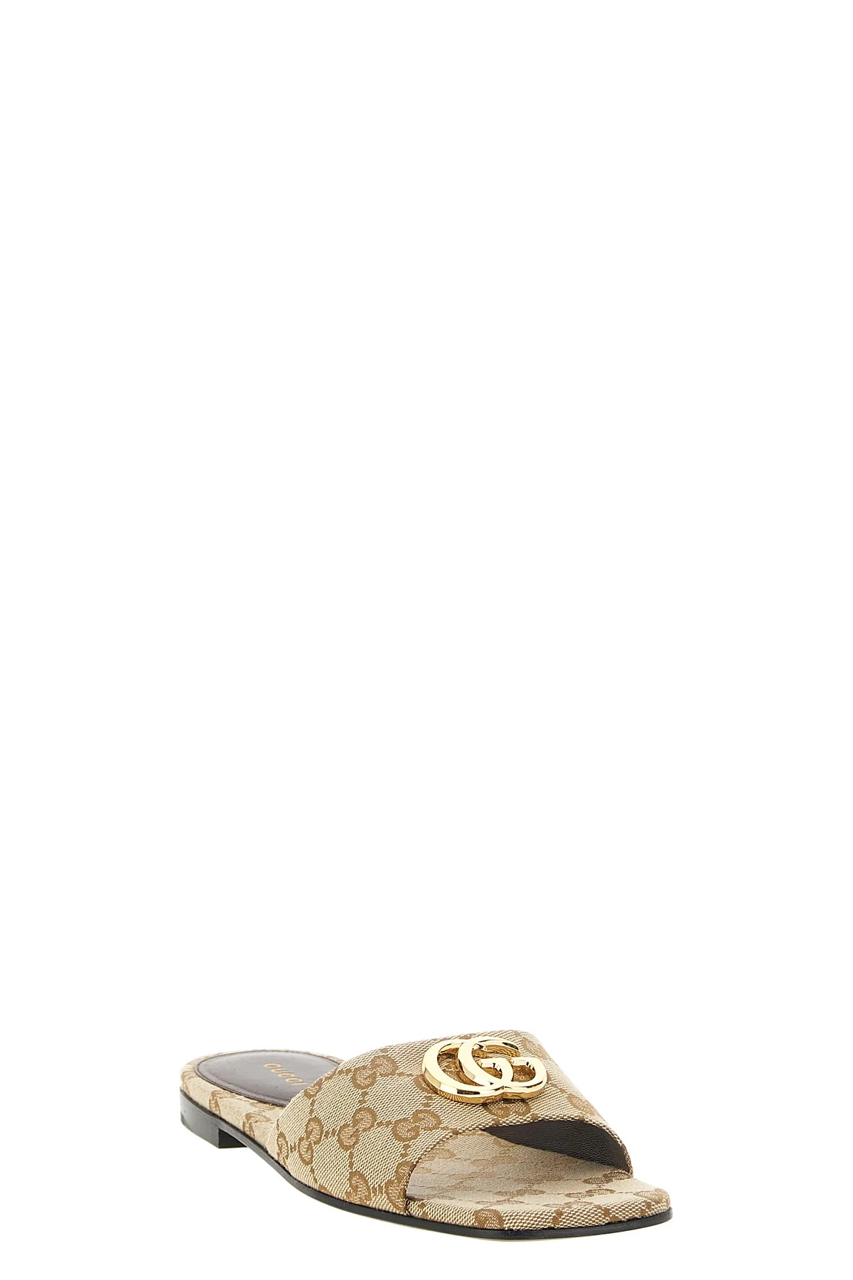 GUCCI 36 guccis slide sandal defines everyday aesthetics through essential construction