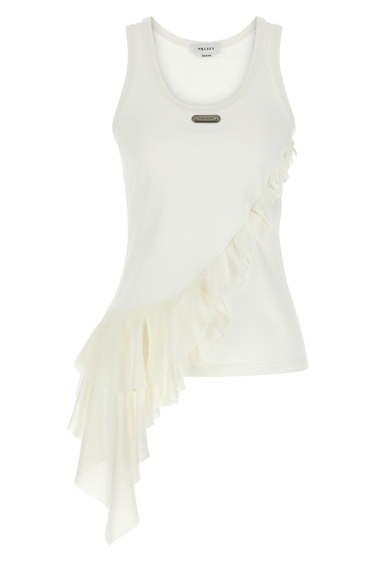 MCQUEEN 36 cotton jersey tank top