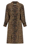 the saint laurent trench coat redefines the codes of outerwear through a bold an