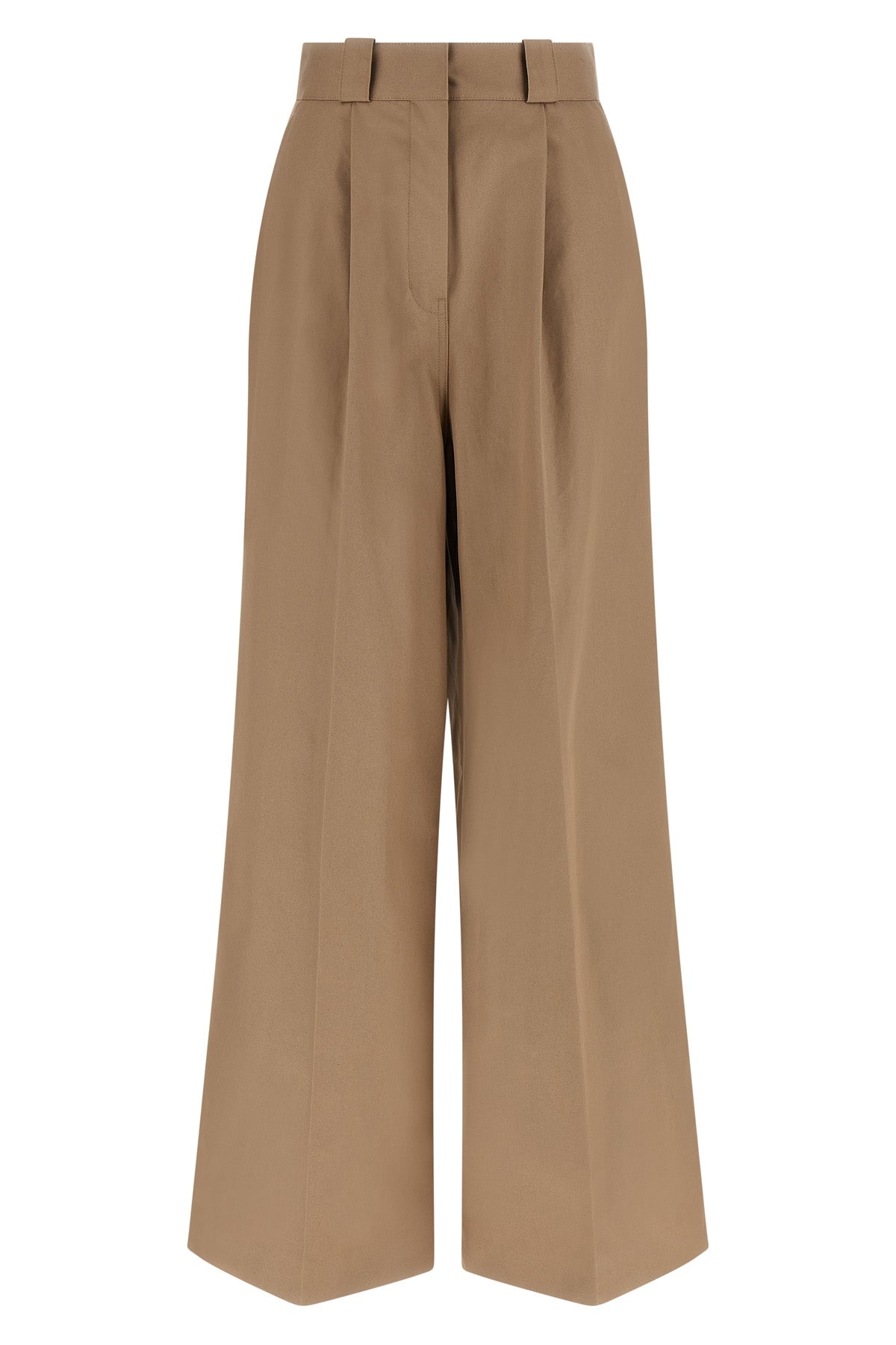 BALENCIAGA 34 cotton twill trousers