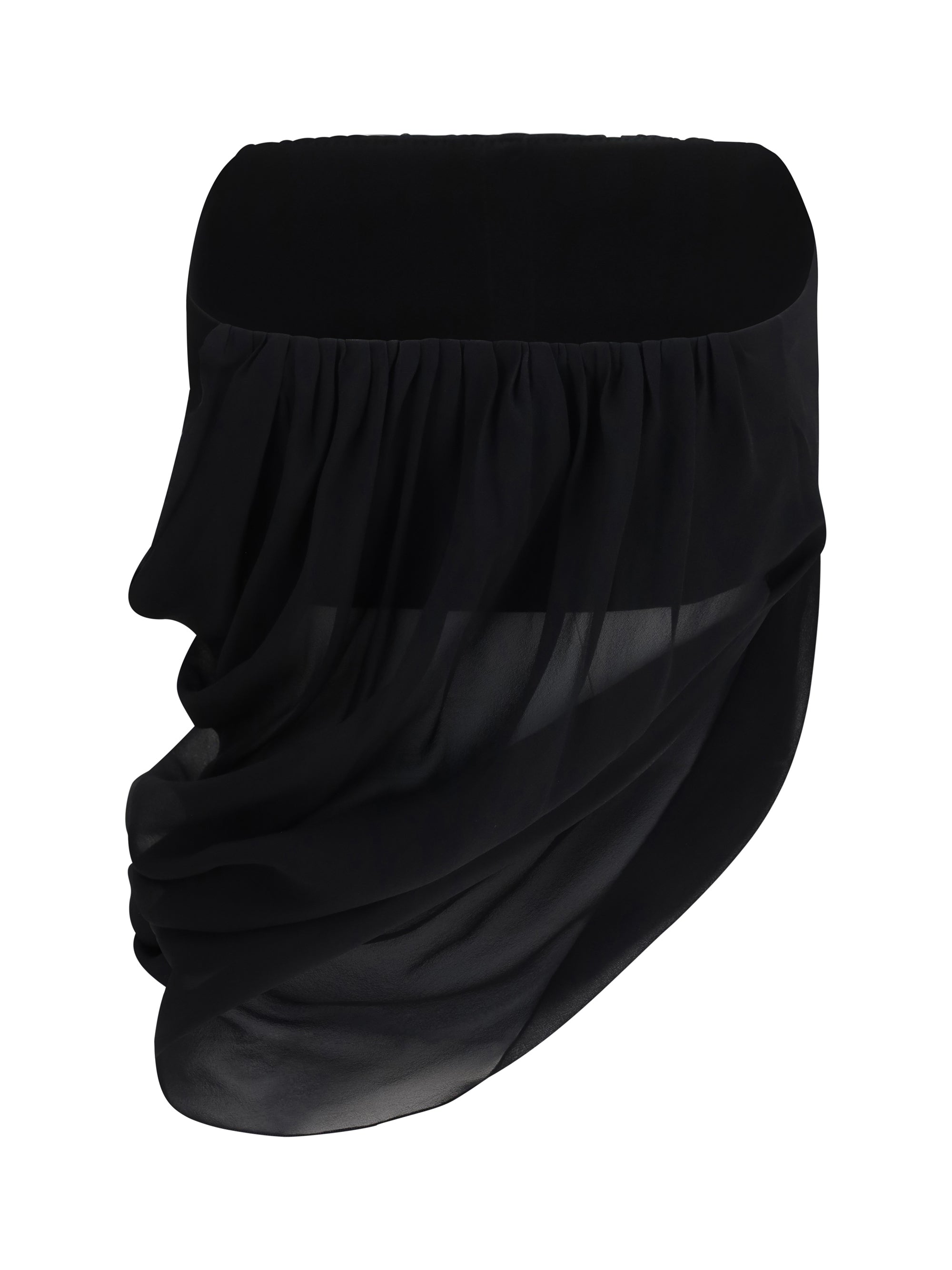FRANCESCO MURANO 40 sheer draped top