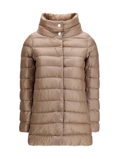 midi down jacket
