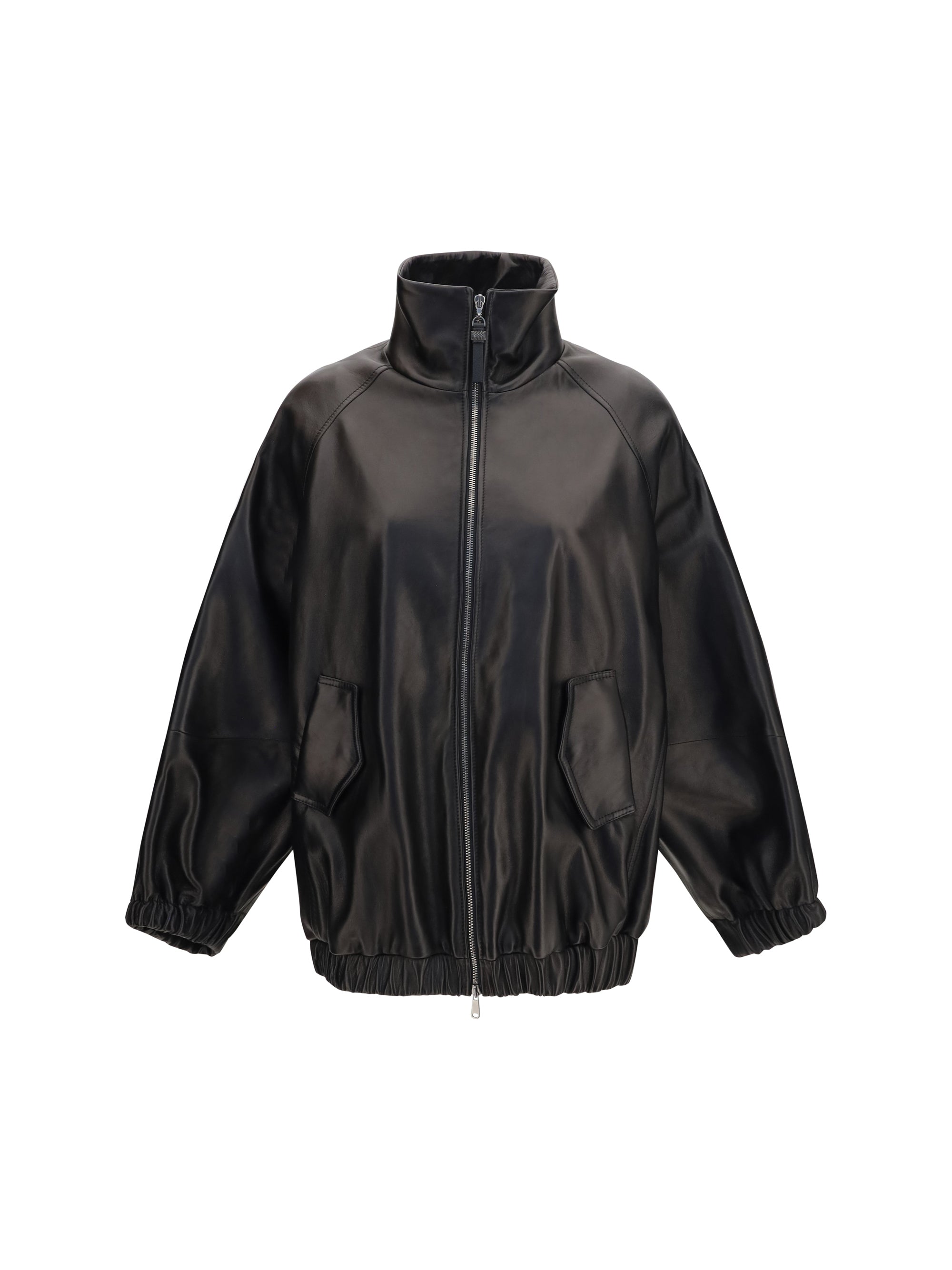 BRUNELLO CUCINELLI 40 leather jacket
