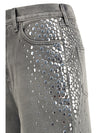 melody stud degraded jeans