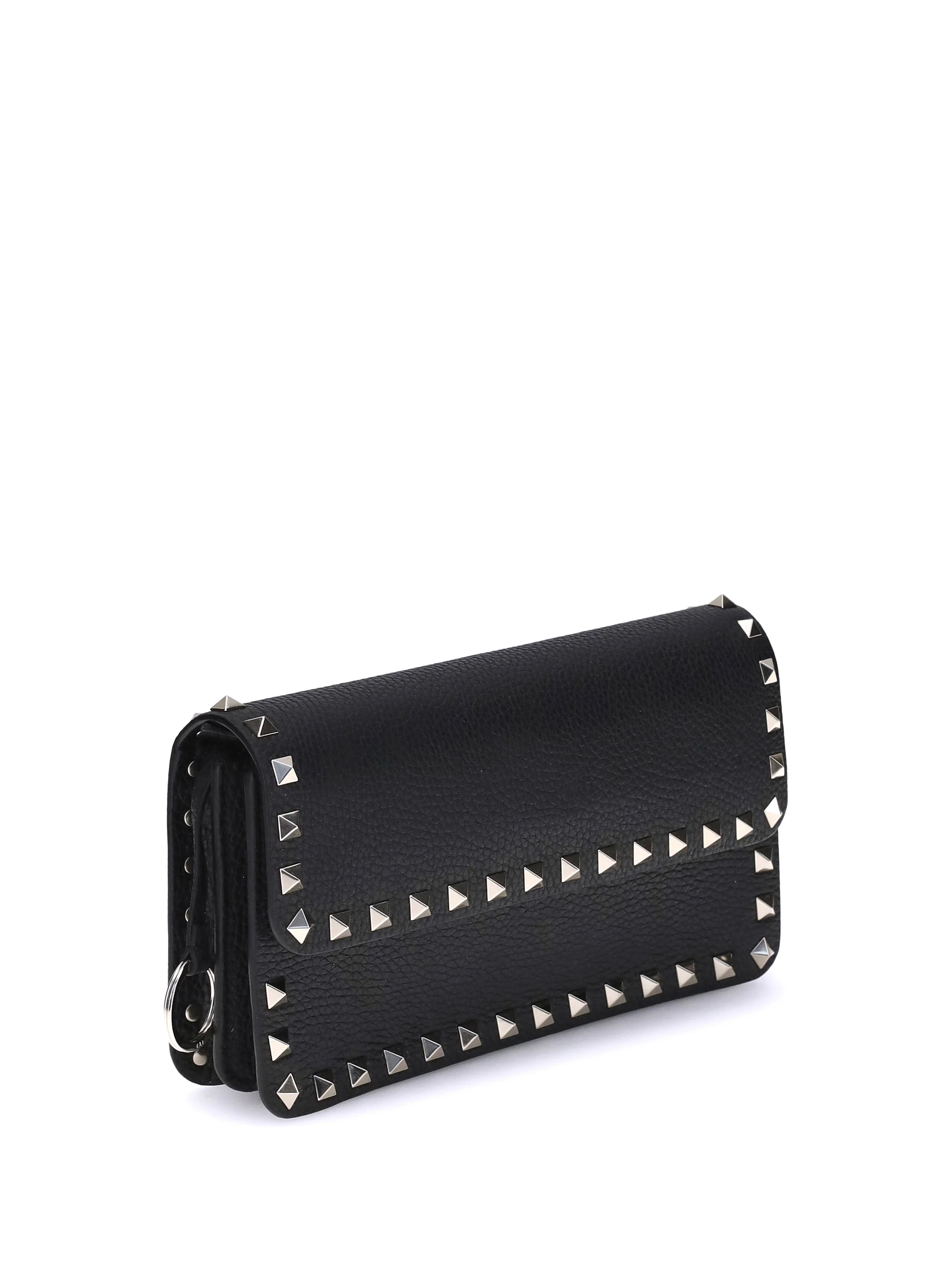 rockstud chain wallet