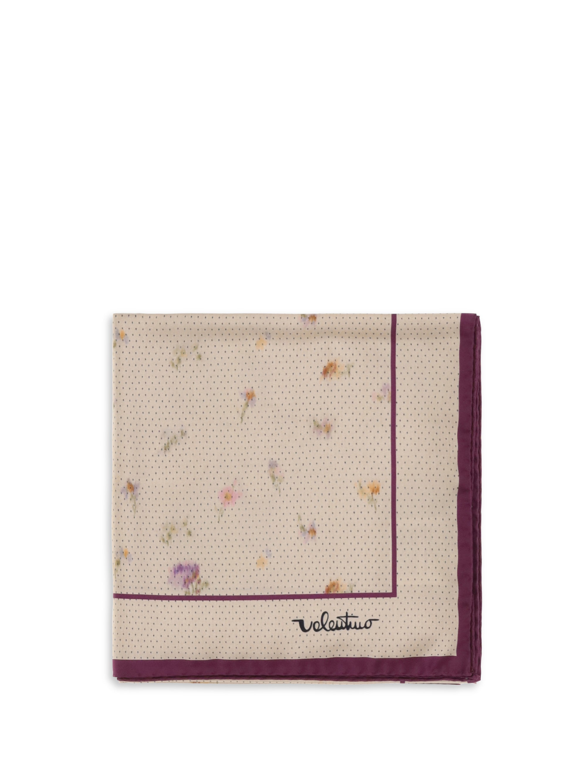 VALENTINO GARAVANI OS printed silk scarf