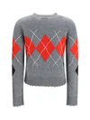 cardiff diamond wool and cashmere crewneck cardigan