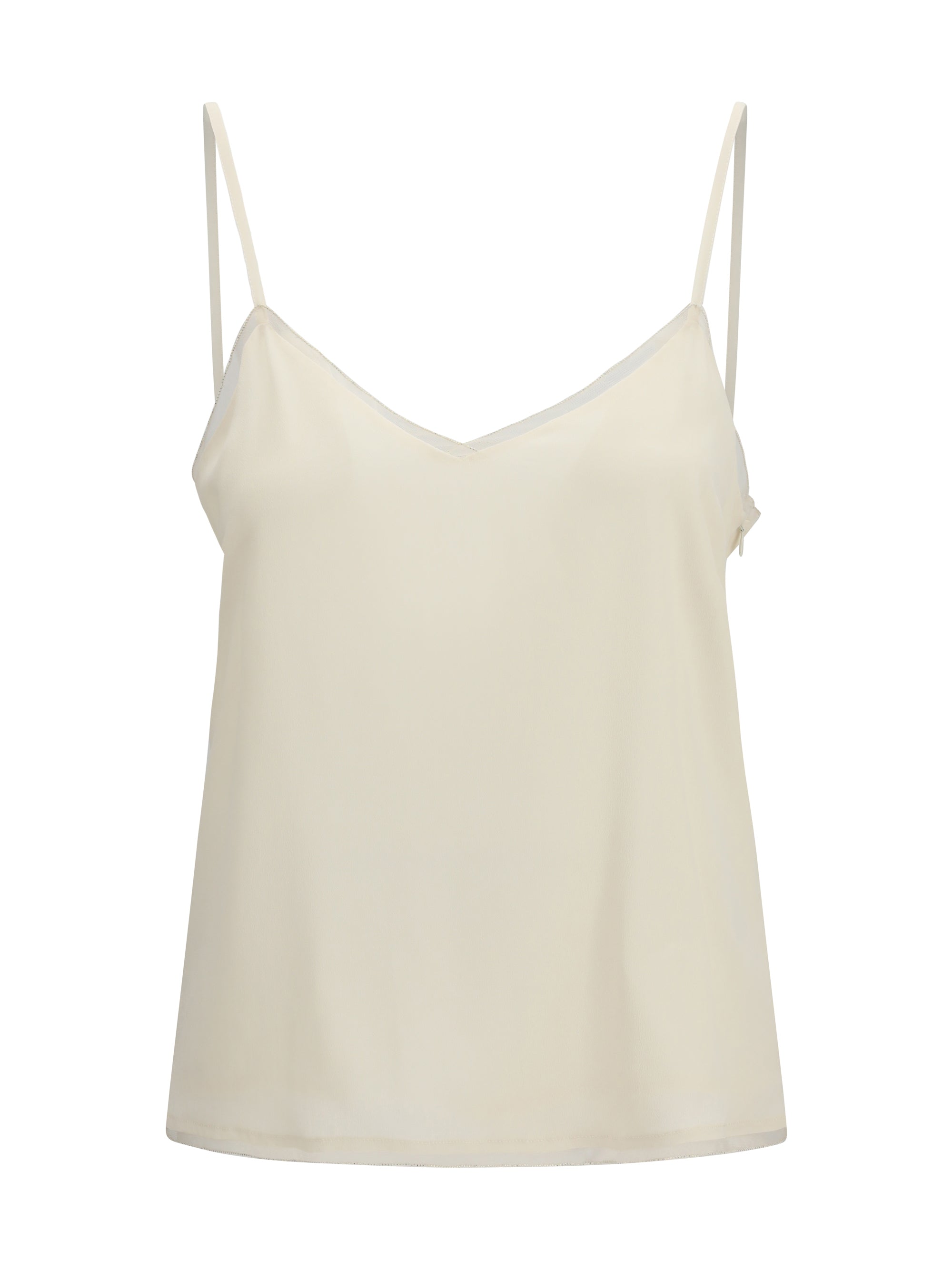 filo diamante spaghetti strap top