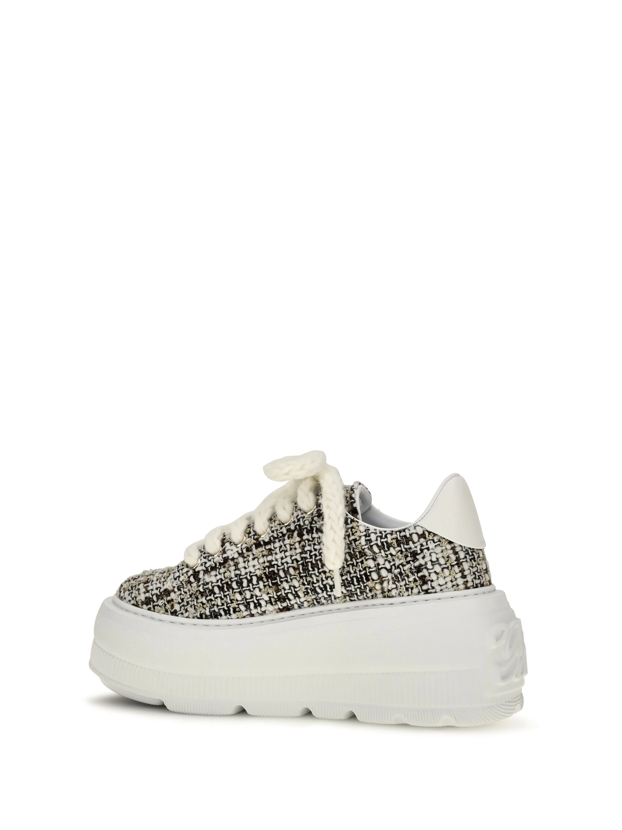 nexus sneakers in bouclé fabric