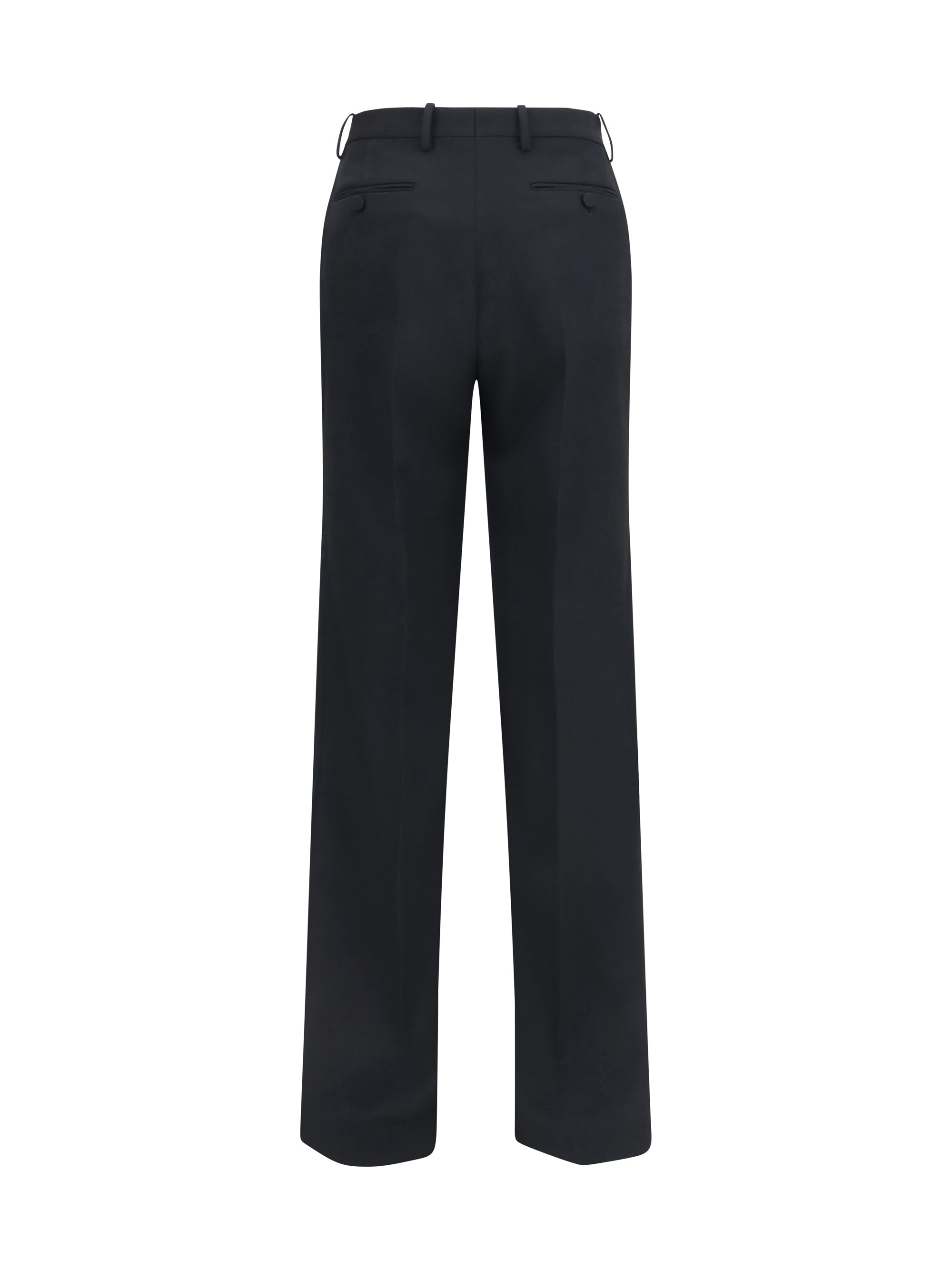 wide-leg pleated
