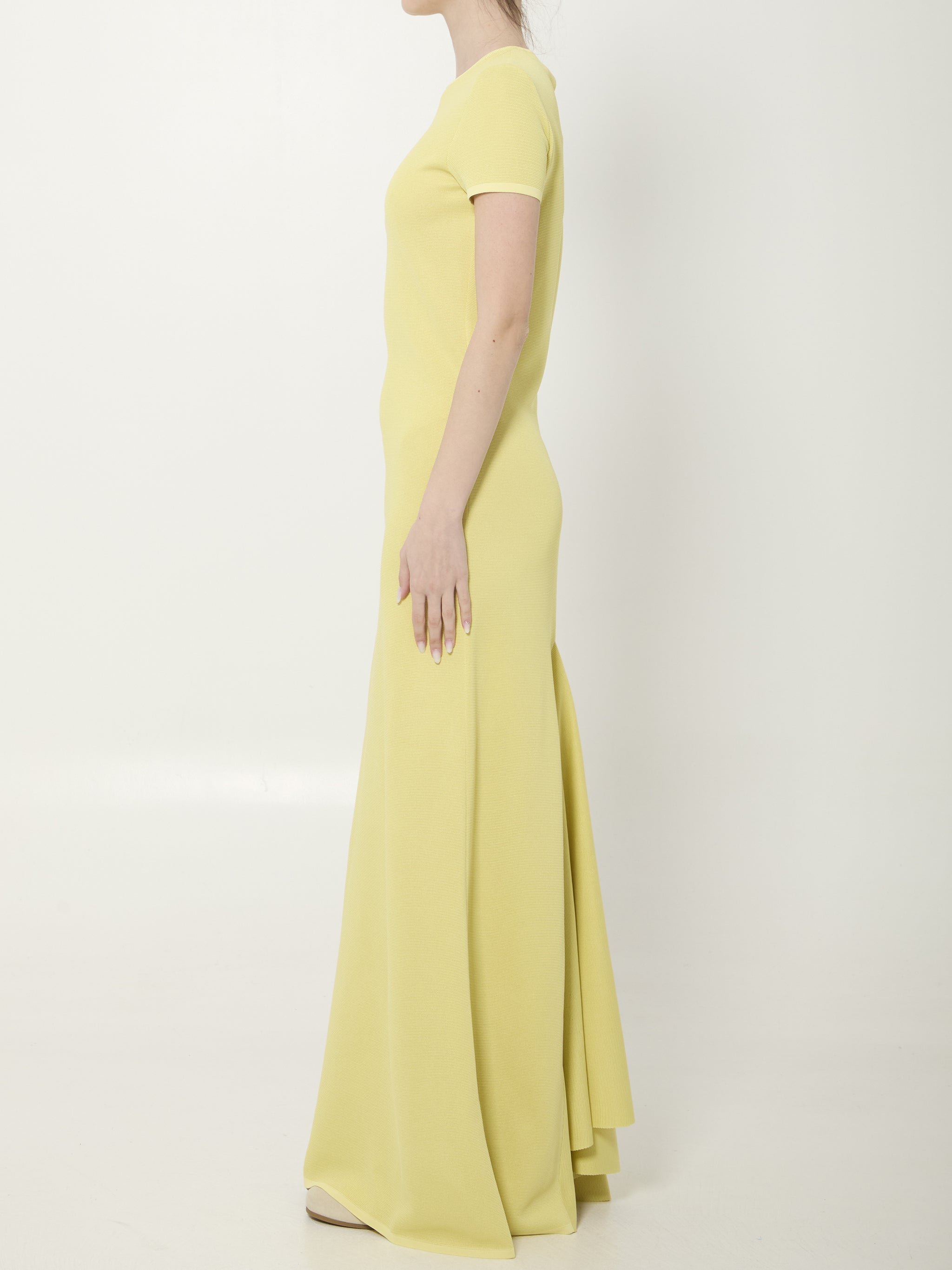 la robe maille maxi dress