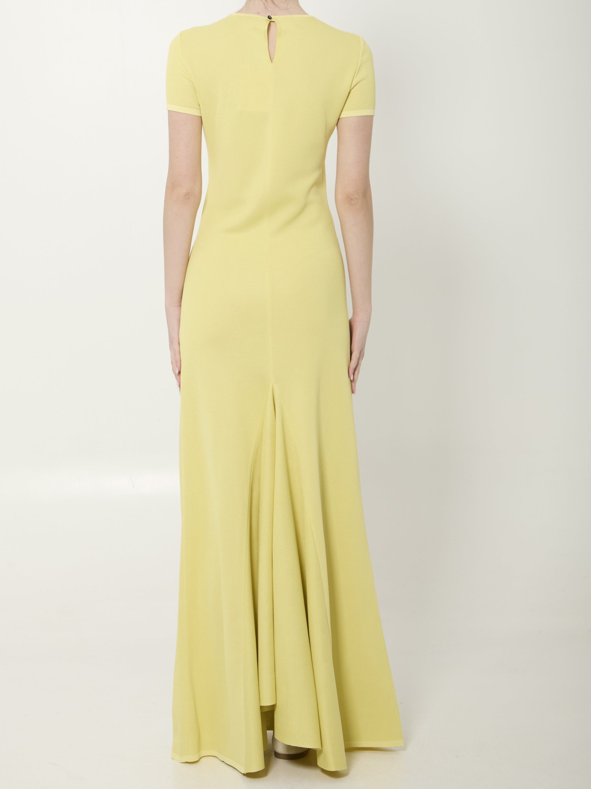 la robe maille maxi dress