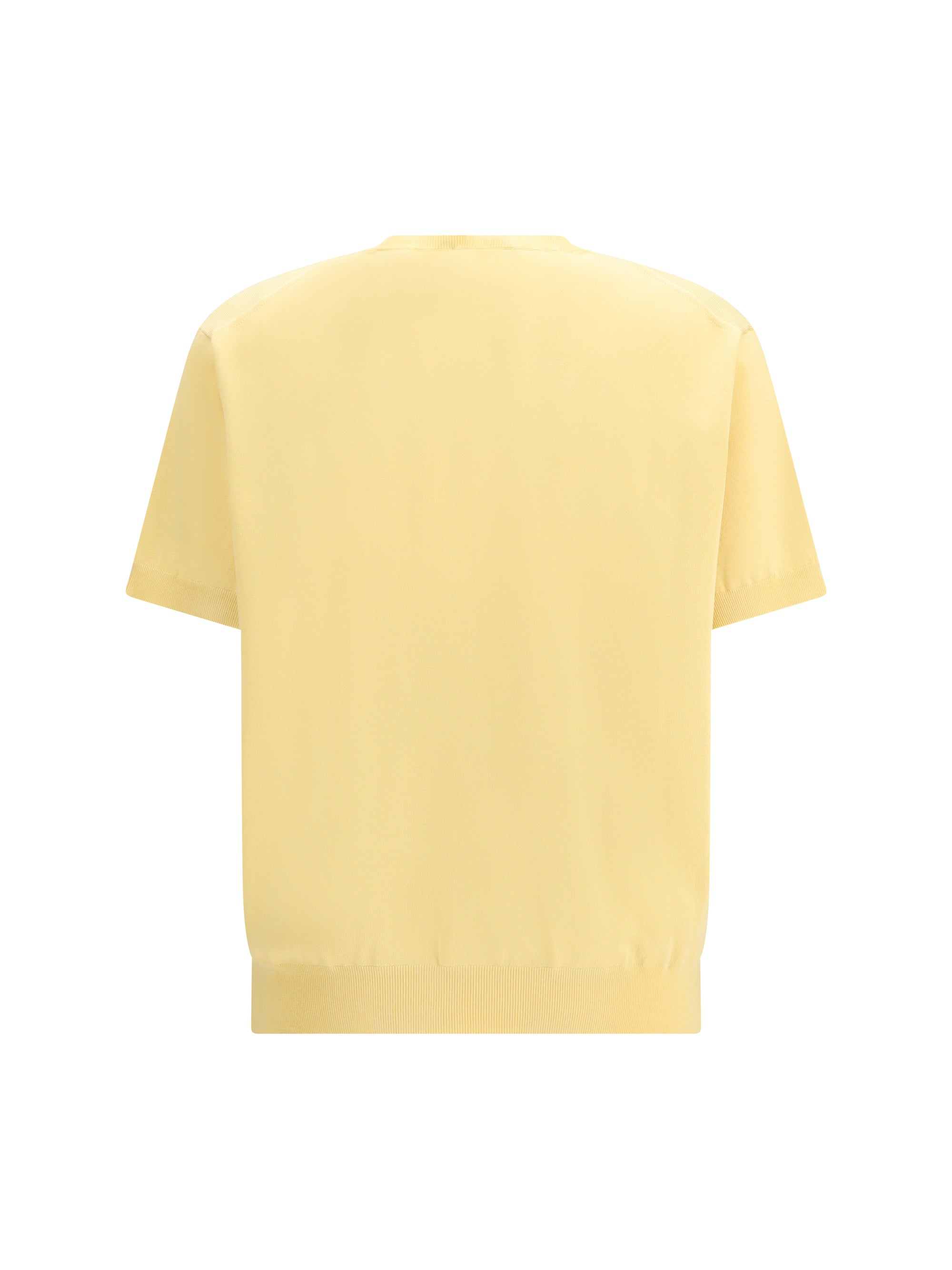 silk crewneck sweater