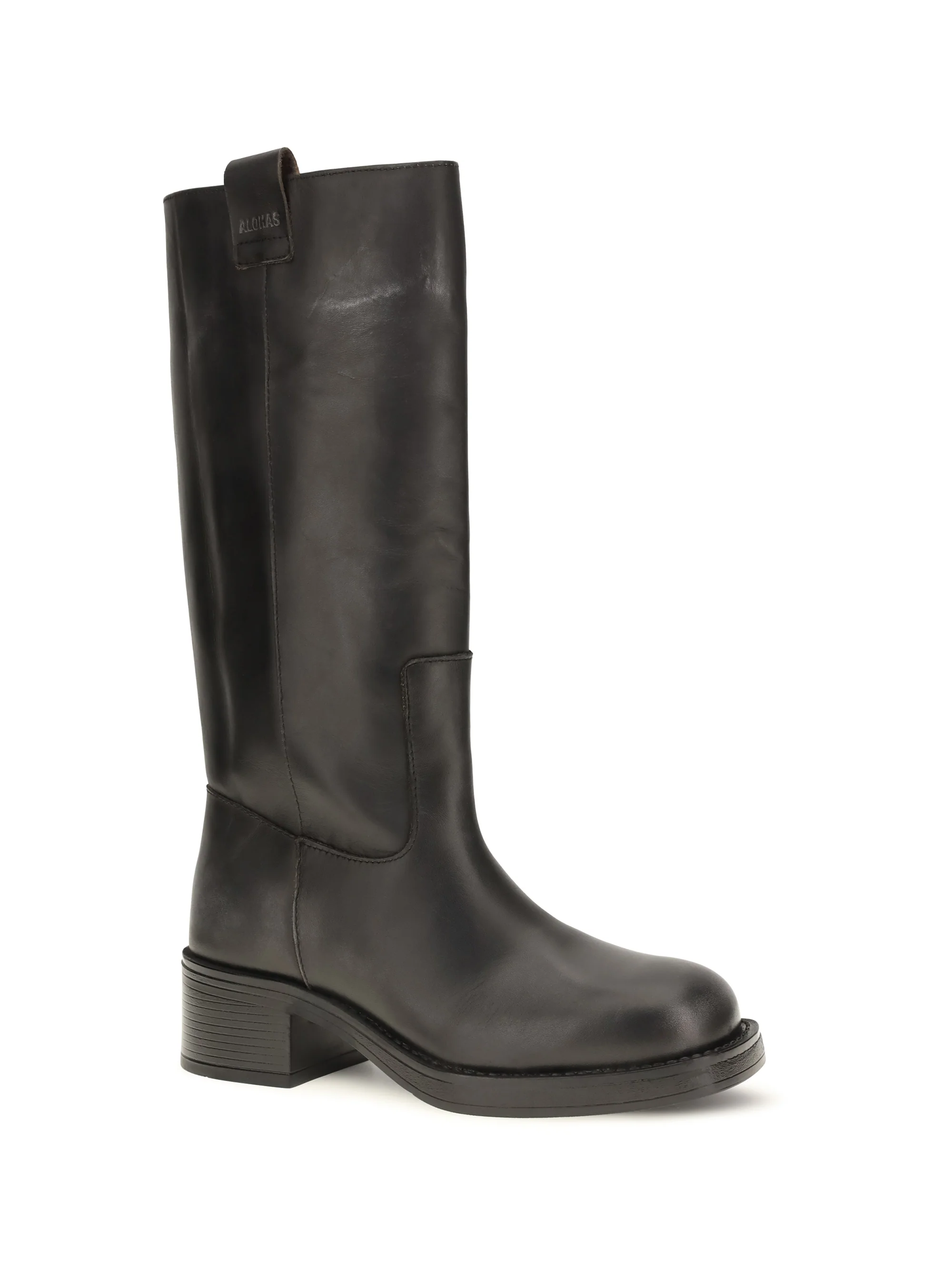 ALOHAS 36 sajan vintage leather high boots