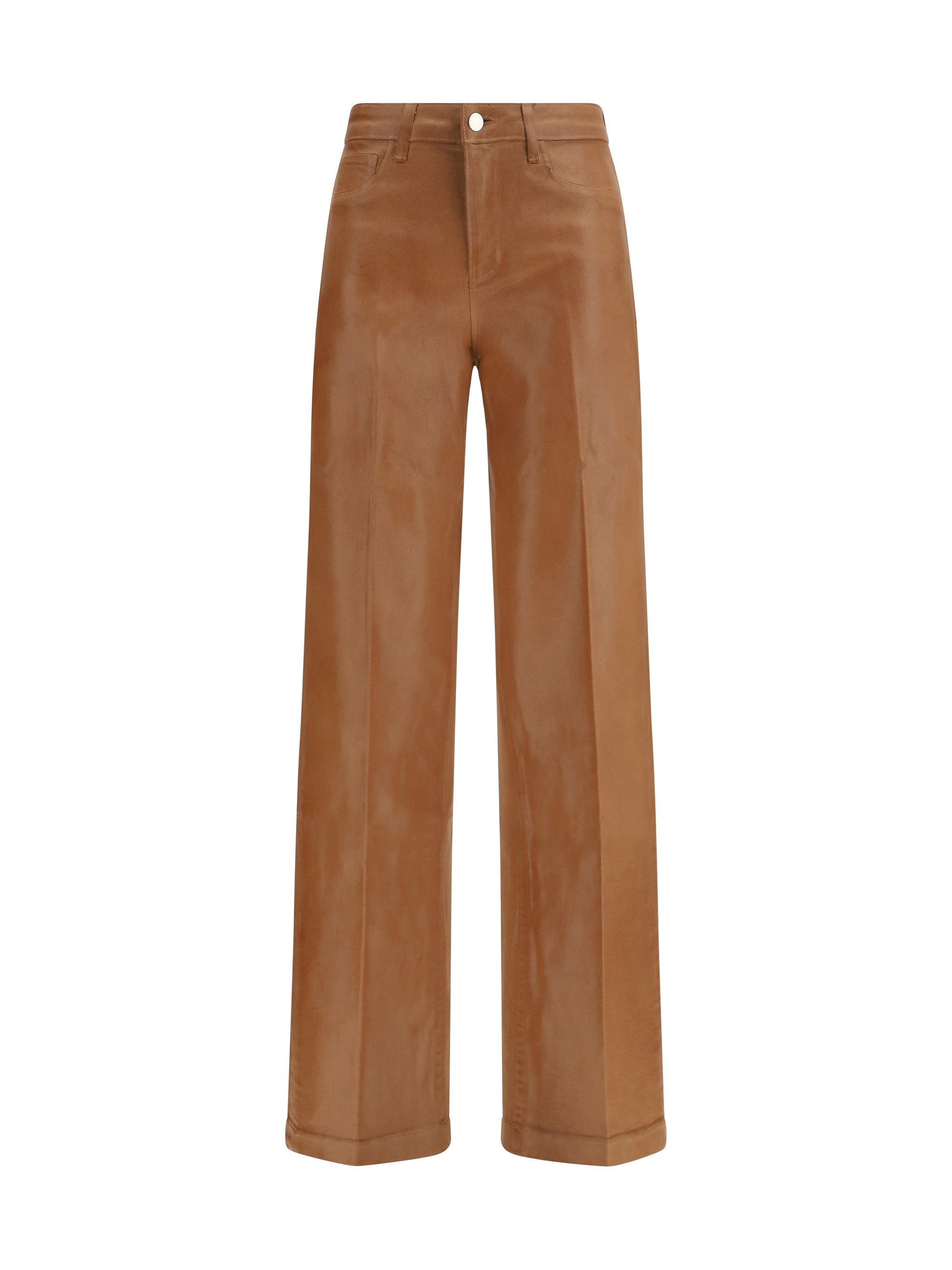 clayton coated wide leg jeans