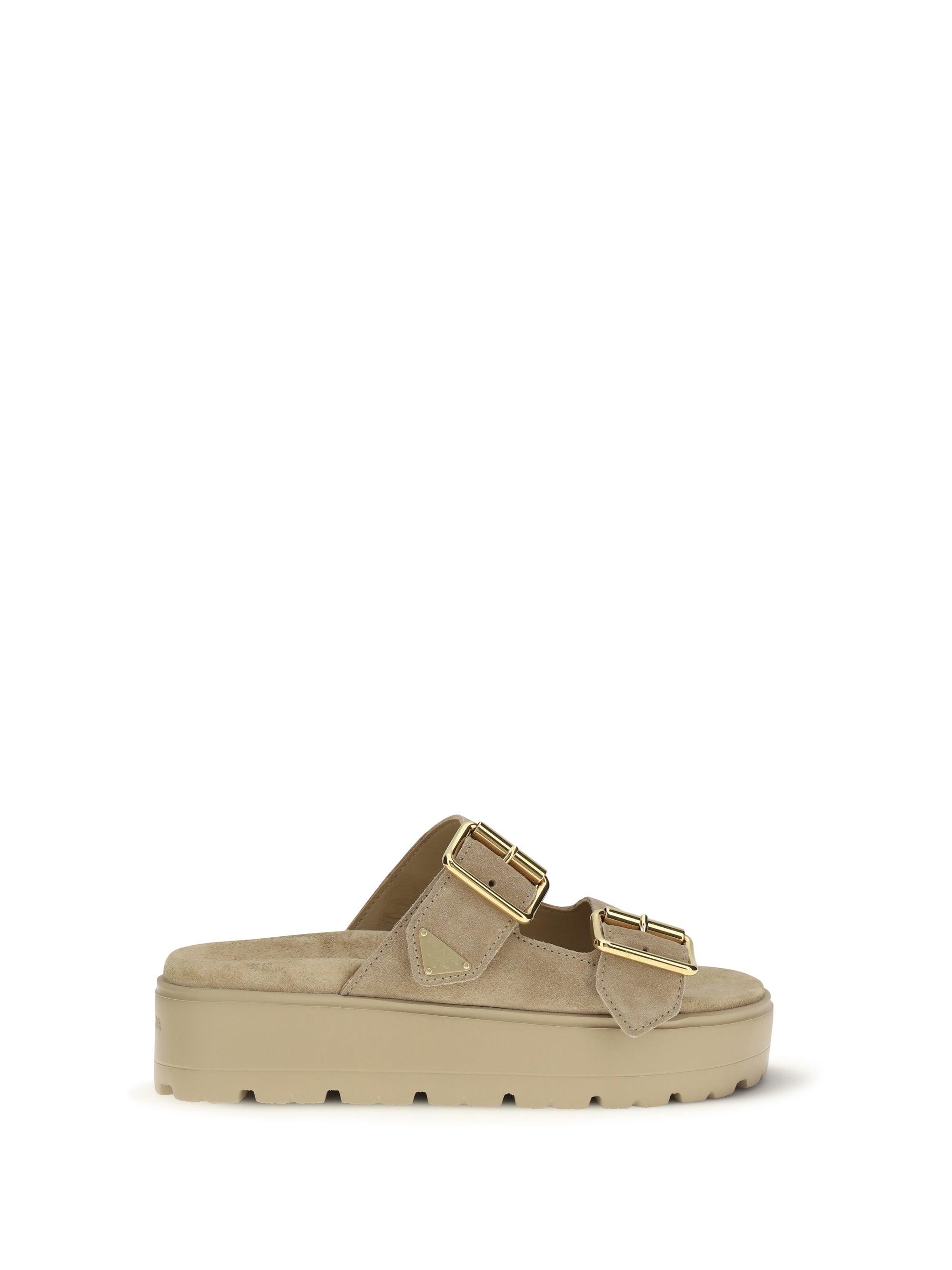 PRADA 41 platform sandals 