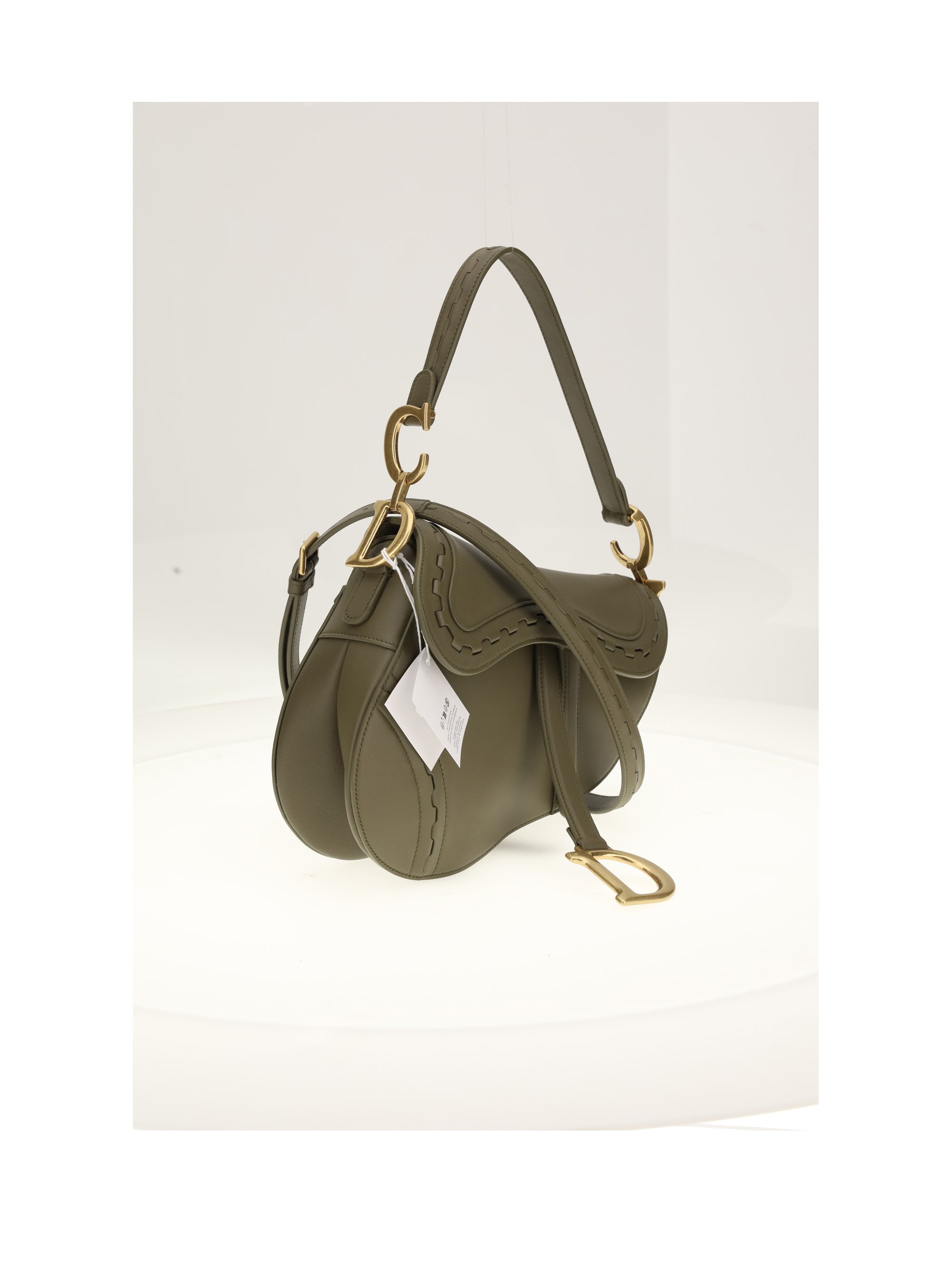 DIOR OS medium saddle with trim