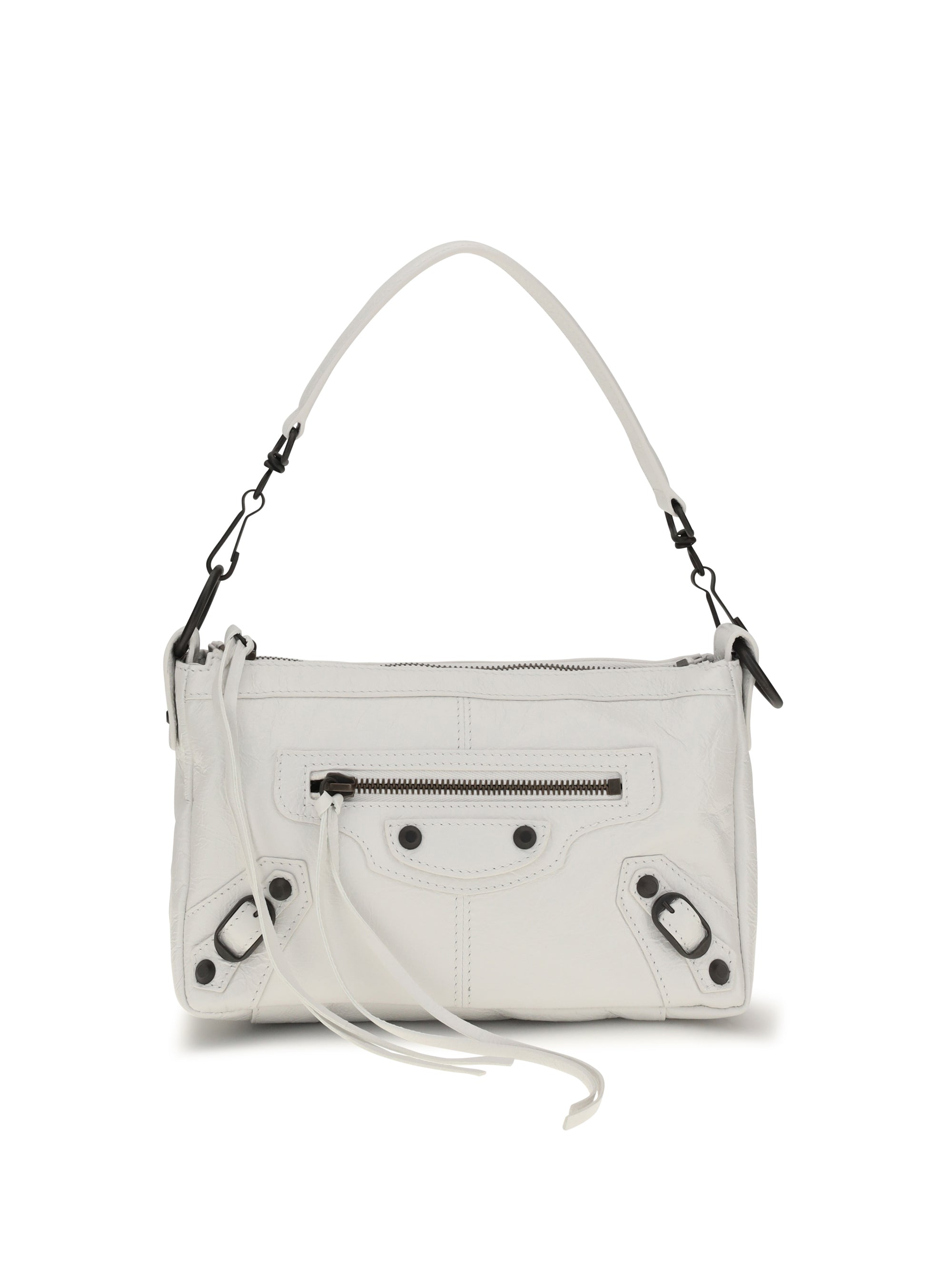 BALENCIAGA OS le city moto mini handbag
