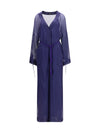 viscose and silk gauze jumpsuit