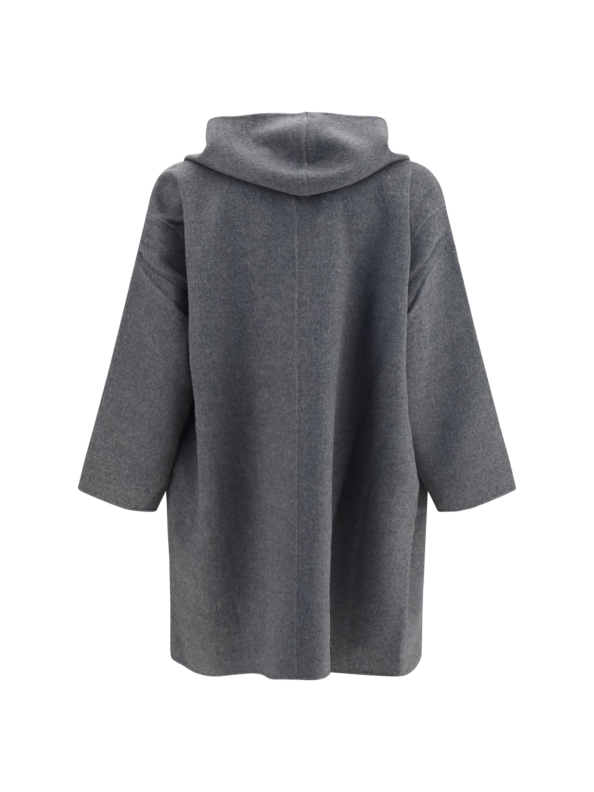 wool hooded coat