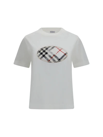 knight stamp check cotton t-shirt