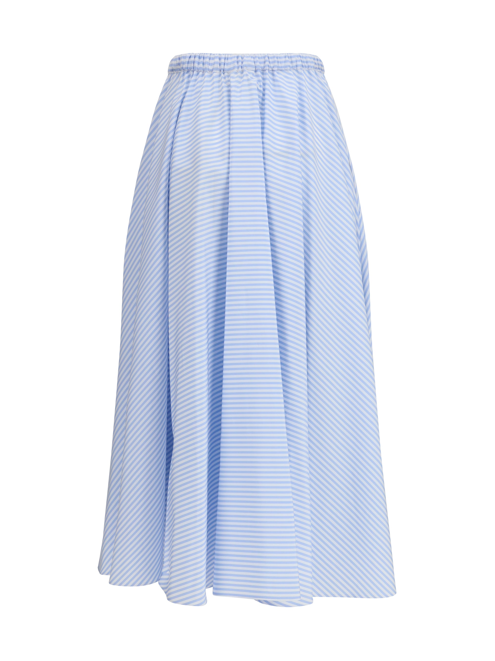 CRIDA MILANO 0 striped long skirt locorotondo
