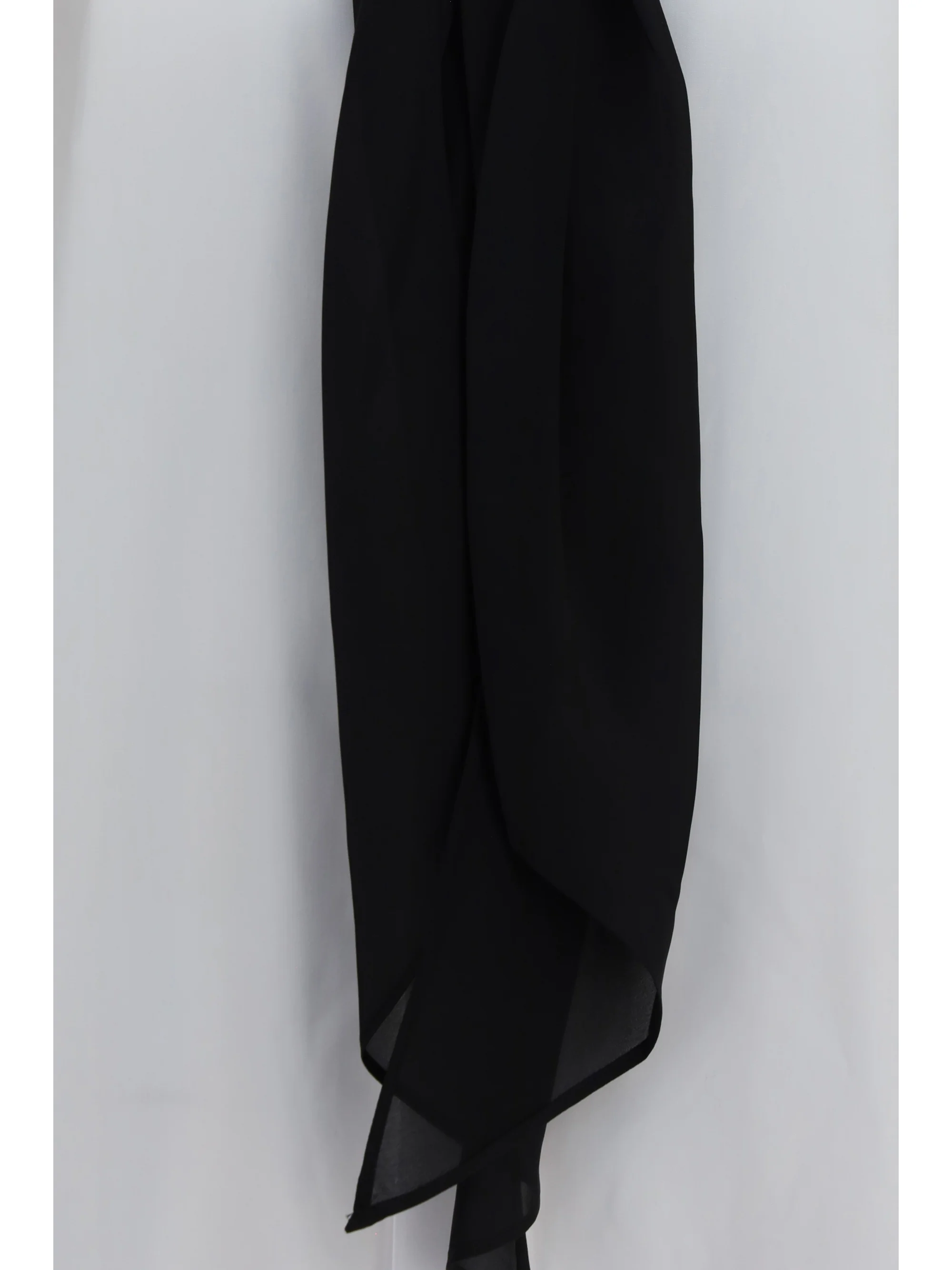 cotton poplin scarf shirt