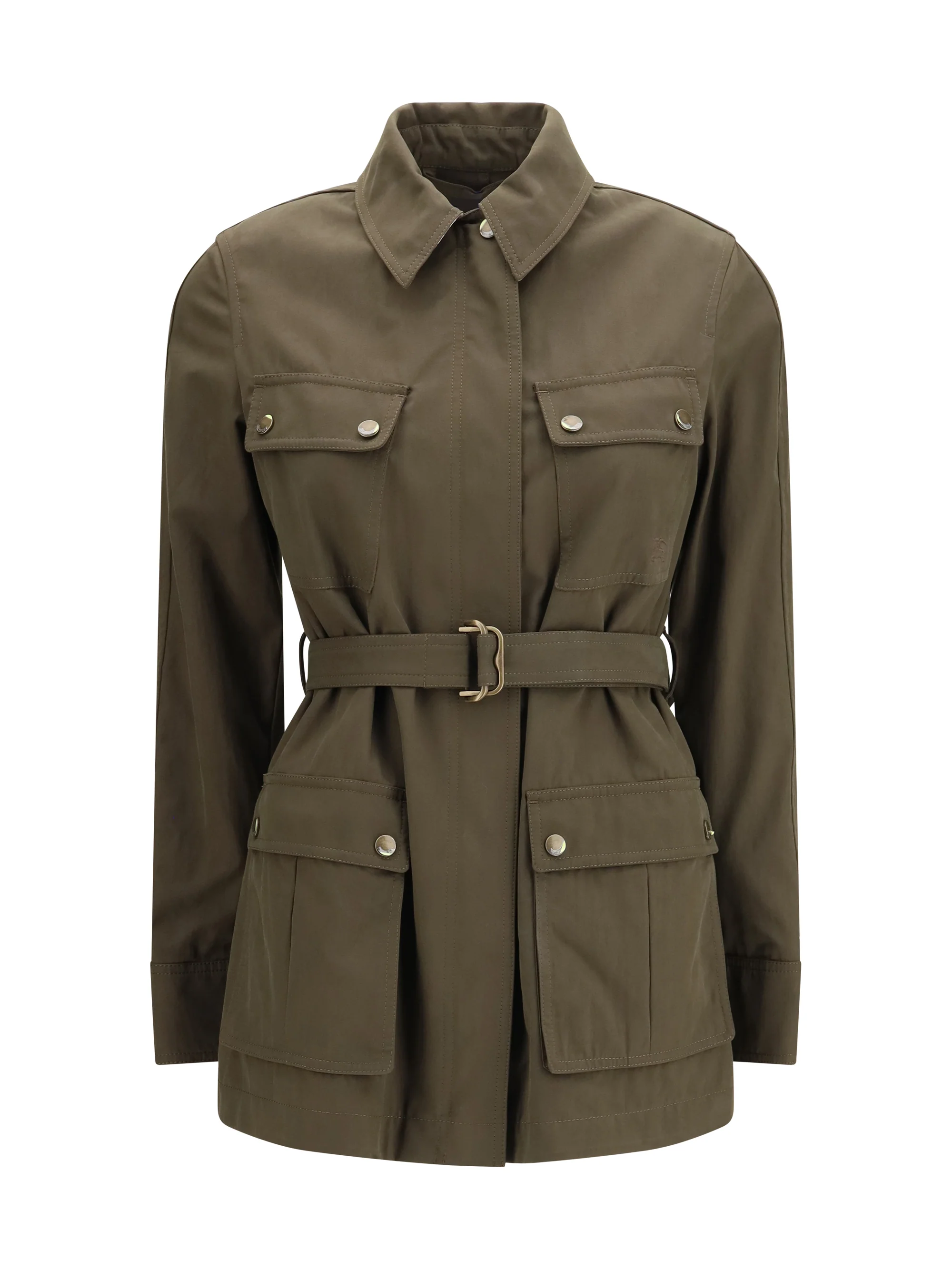 gabardine safari jacket
