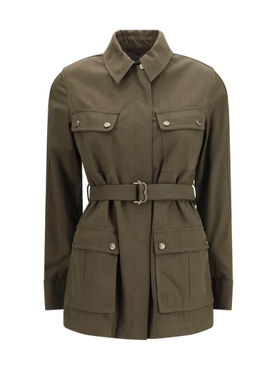 gabardine safari jacket