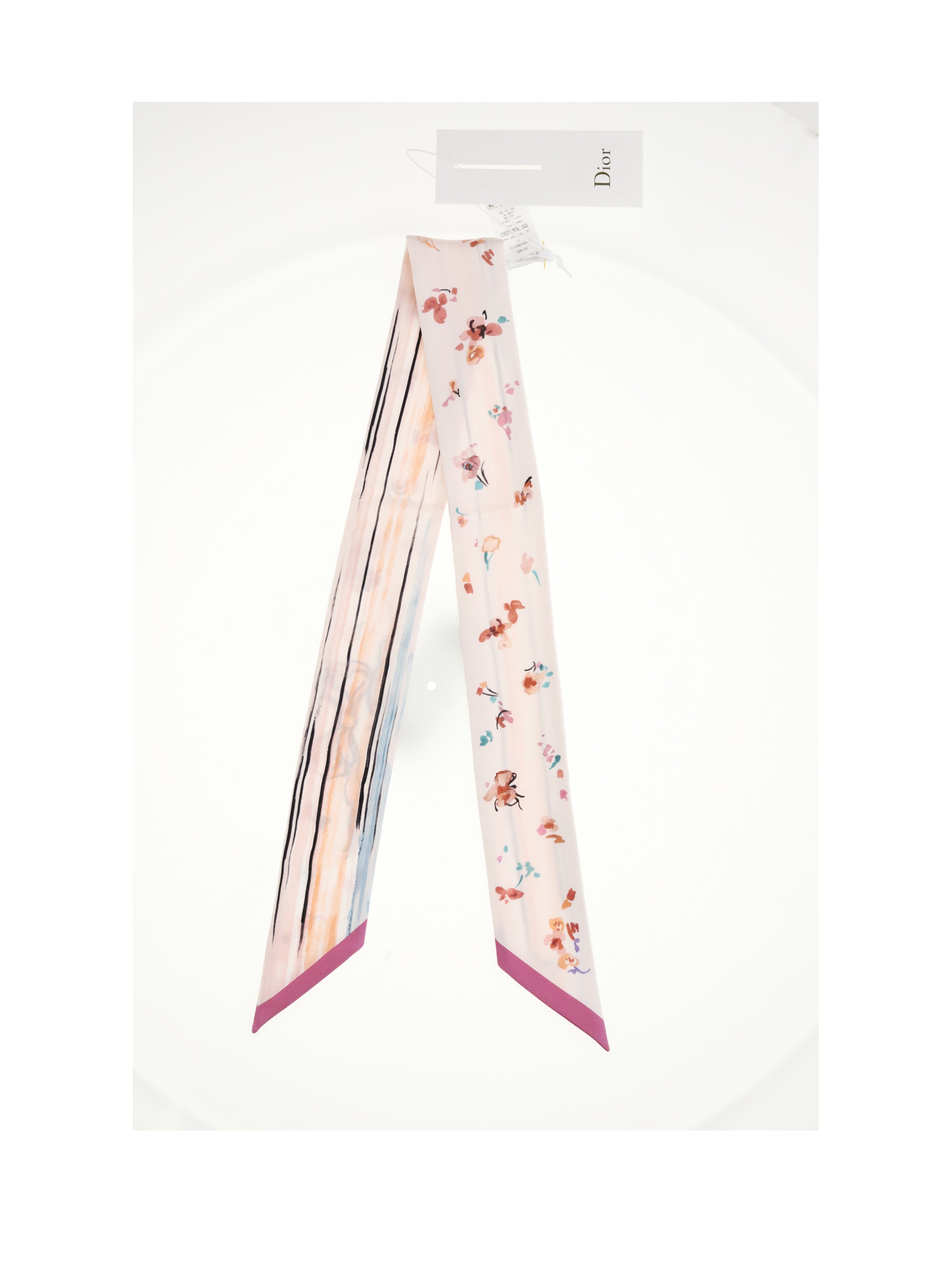 mitzah floral portrait scarf