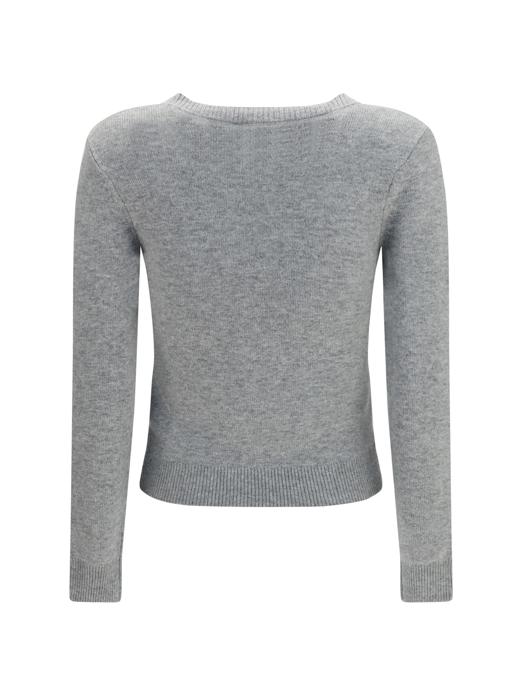 SELF-PORTRAIT L wool and cashmere blend jumper with floral corsage