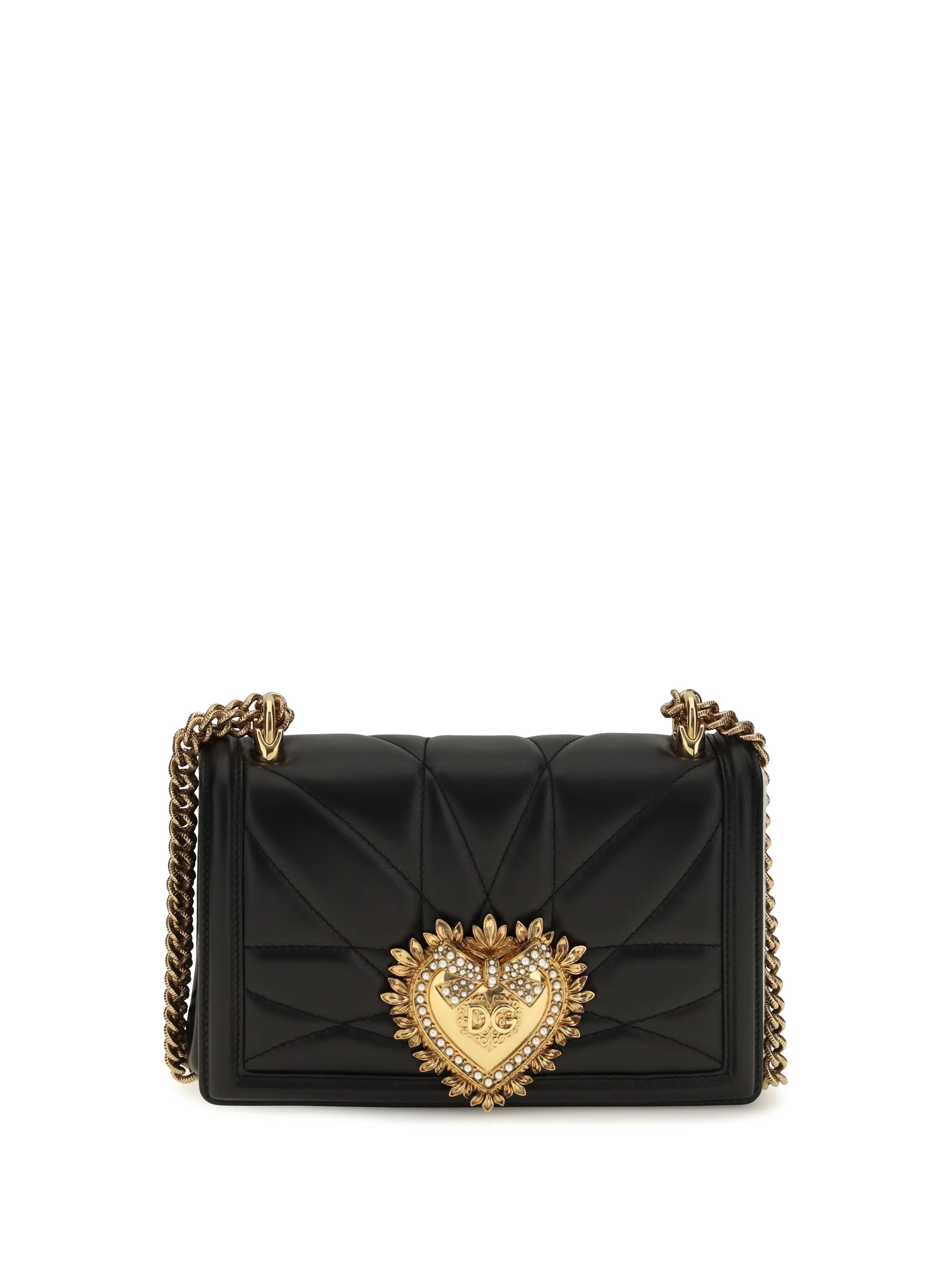 medium devotion matelassé nappa shoulder bag